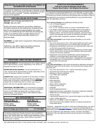 Form DCH-0569-NO MX-AUTH Application for Authenticated Statement of No Marriage in Michigan - Michigan, Page 2