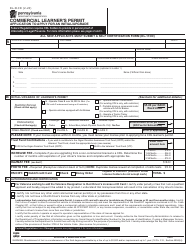 Form DL-31CD Commercial Learner&#039;s Permit - Pennsylvania