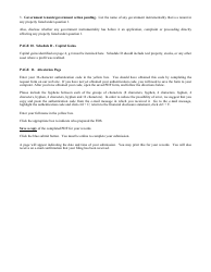 Instructions for Financial Disclosure Statement for Public Employees - New Jersey, Page 6