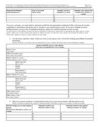 Form AO239 S Application to Proceed in District Court Without Prepaying Fees or Costs (Long Form) (English/Spanish), Page 3
