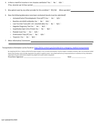 Spinal Muscular Atrophy (Sma) Therapy Prior Authorization Request Form - Vermont, Page 2