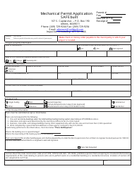 Document preview: Safebuilt Mechanical Permit Application - City of Albion, Michigan