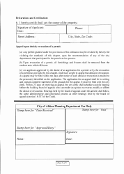 Outdoor Cafe/Sidewalk Cafe Permit Application - City of Albion, Michigan, Page 3