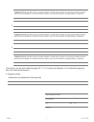 Form ProSe-01 Complaint - Oklahoma, Page 2