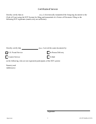 Form AO-458-MODIFIED Appearance - Oklahoma, Page 2