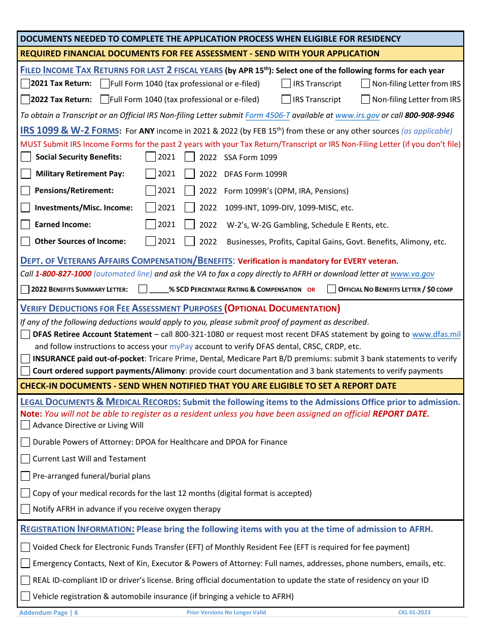 Form APP Application for Admission, Page 14