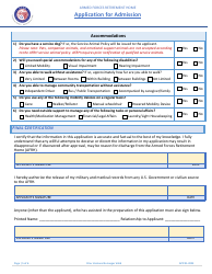 Form APP Application for Admission, Page 7
