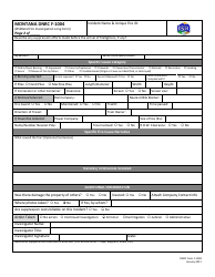 Form DNRC F-1004 Wildland Fire Investigation Long Form - Montana, Page 2