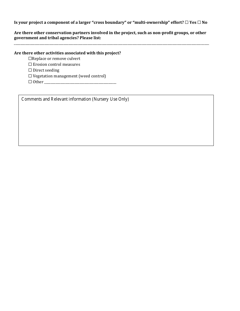 Conservation Verification Checklist - Montana, Page 2