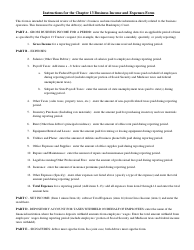 Form MOW3071-1 Chapter 13 Business Income and Expenses - Missouri, Page 2