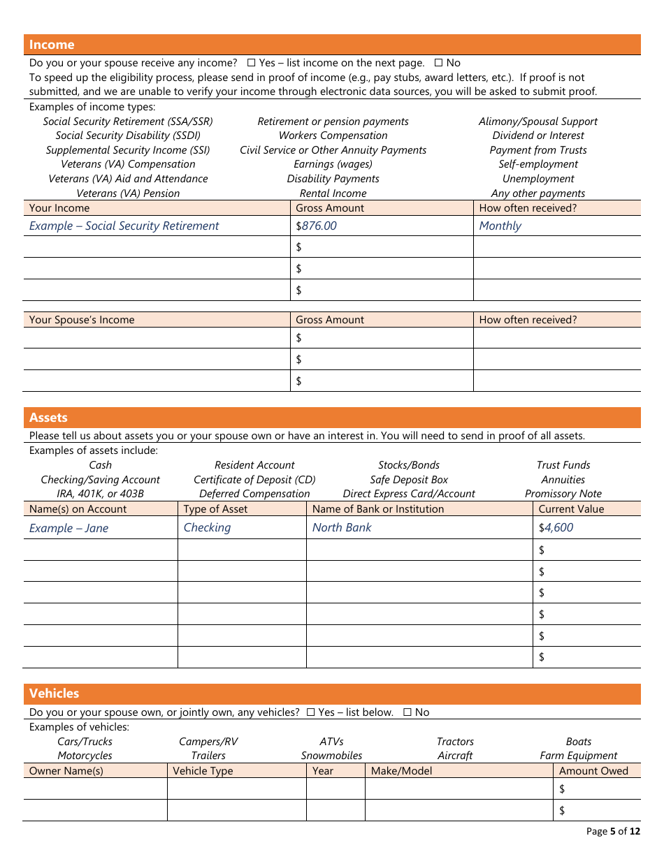 Maine Application for Long Term Care Mainecare Fill Out, Sign Online
