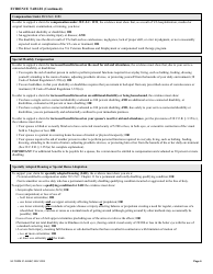 VA Form 21-526EZ Veterans Disability Compensation and Related Compensation Benefits, Page 6
