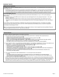 VA Form 21P-527EZ Application for Veterans Pension, Page 4