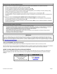 VA Form 21P-527EZ Application for Veterans Pension, Page 5