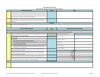 Pharmacy New, COL, Remodel Inspection - Virginia, Page 3