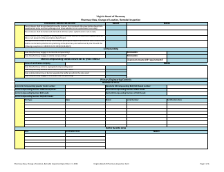 Pharmacy New, COL, Remodel Inspection - Virginia, Page 5