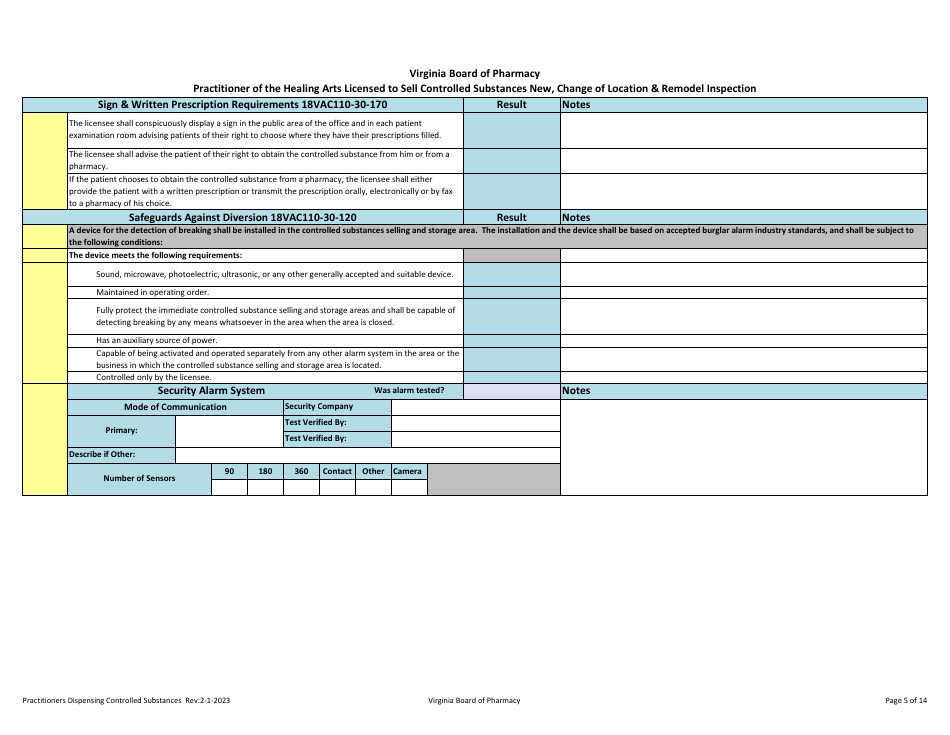 Practitioner of the Healing Arts Selling Controlled Substances - Virginia, Page 5
