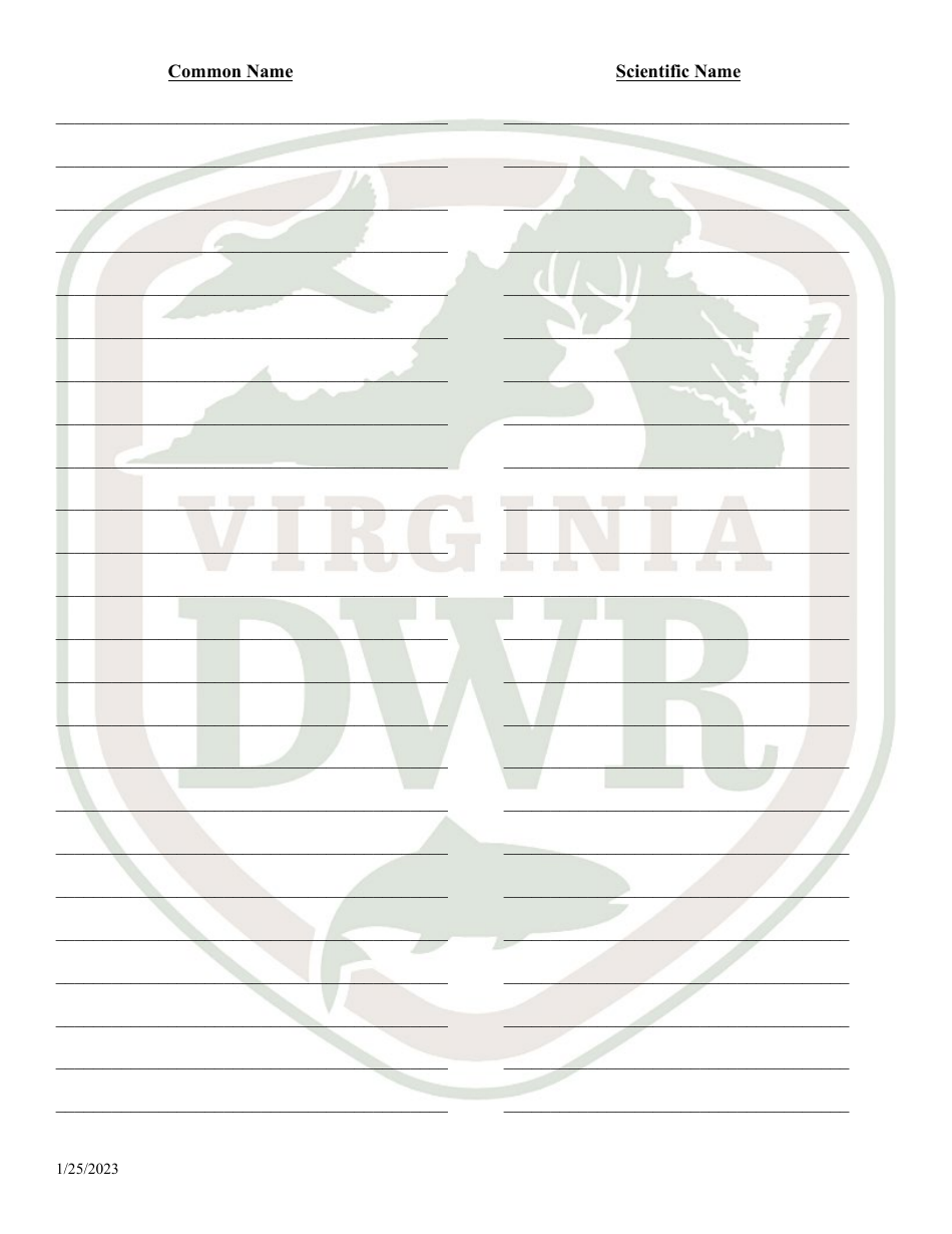 Application for Permit to Hold and Sell Certain Fish, Snakes, Snapping Turtles,  Hellgrammites for Sale (20  21 - Hold) - Virginia, Page 4