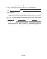 Grant Application - Insure Louisiana Incentive Program - Louisiana, Page 4
