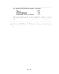 Grant Application - Insure Louisiana Incentive Program - Louisiana, Page 7