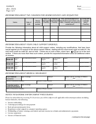 Form F699NCP Application for Title IV-D Child Support Enforcement Services - Connecticut, Page 2