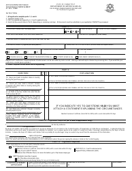 Form R-7 Application for Public Passenger Endorsement - Connecticut