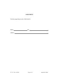 Form CC13:1 Appearance Bond - Nebraska, Page 4