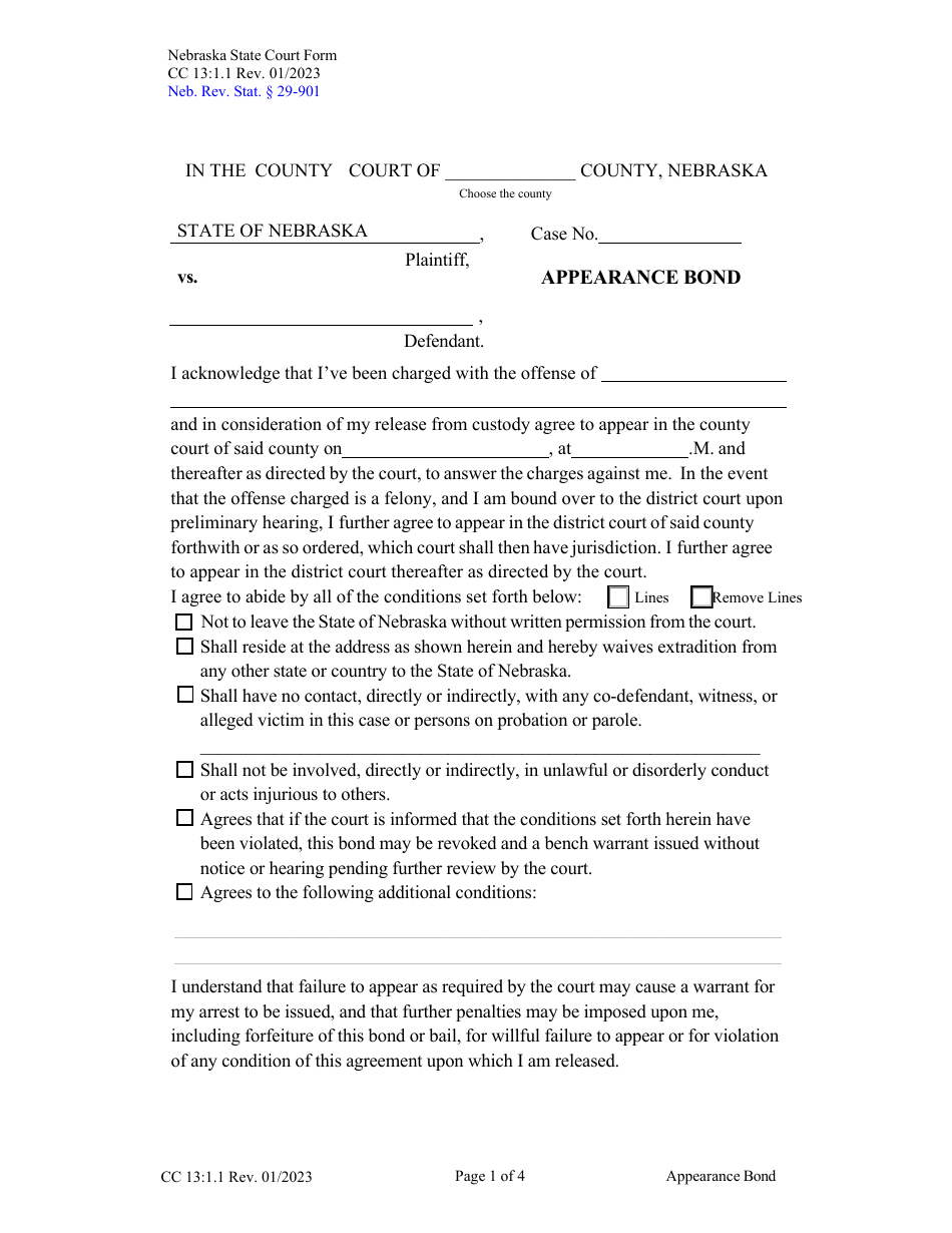 Form CC131.1 Fill Out, Sign Online and Download Fillable PDF