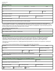 Form SFN958 Health Care Application for the Elderly and Disabled - North Dakota, Page 3