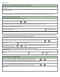 Form SFN958 Health Care Application for the Elderly and Disabled - North Dakota, Page 5