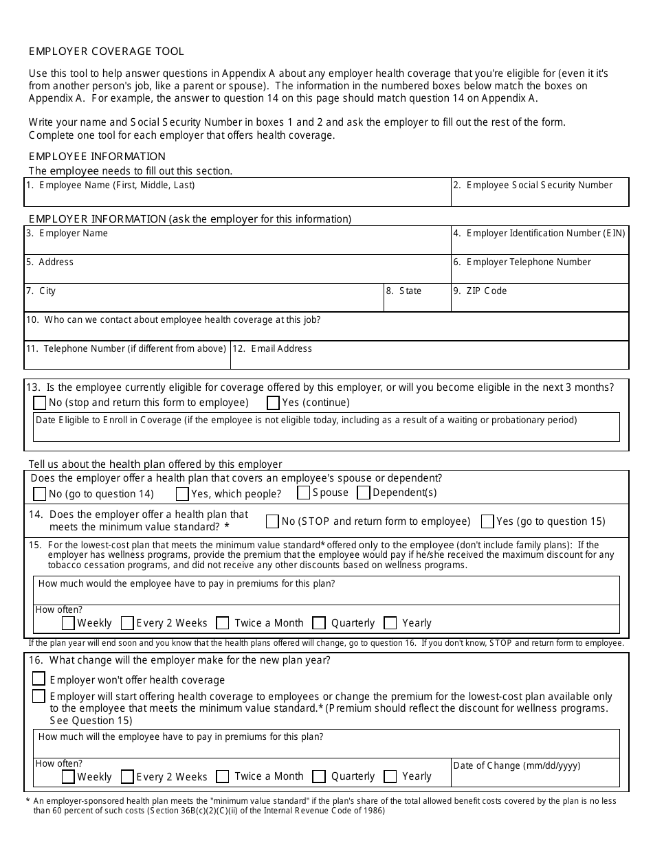 Form SFN1909 Application for Health Coverage and Help Paying Costs - North Dakota, Page 15