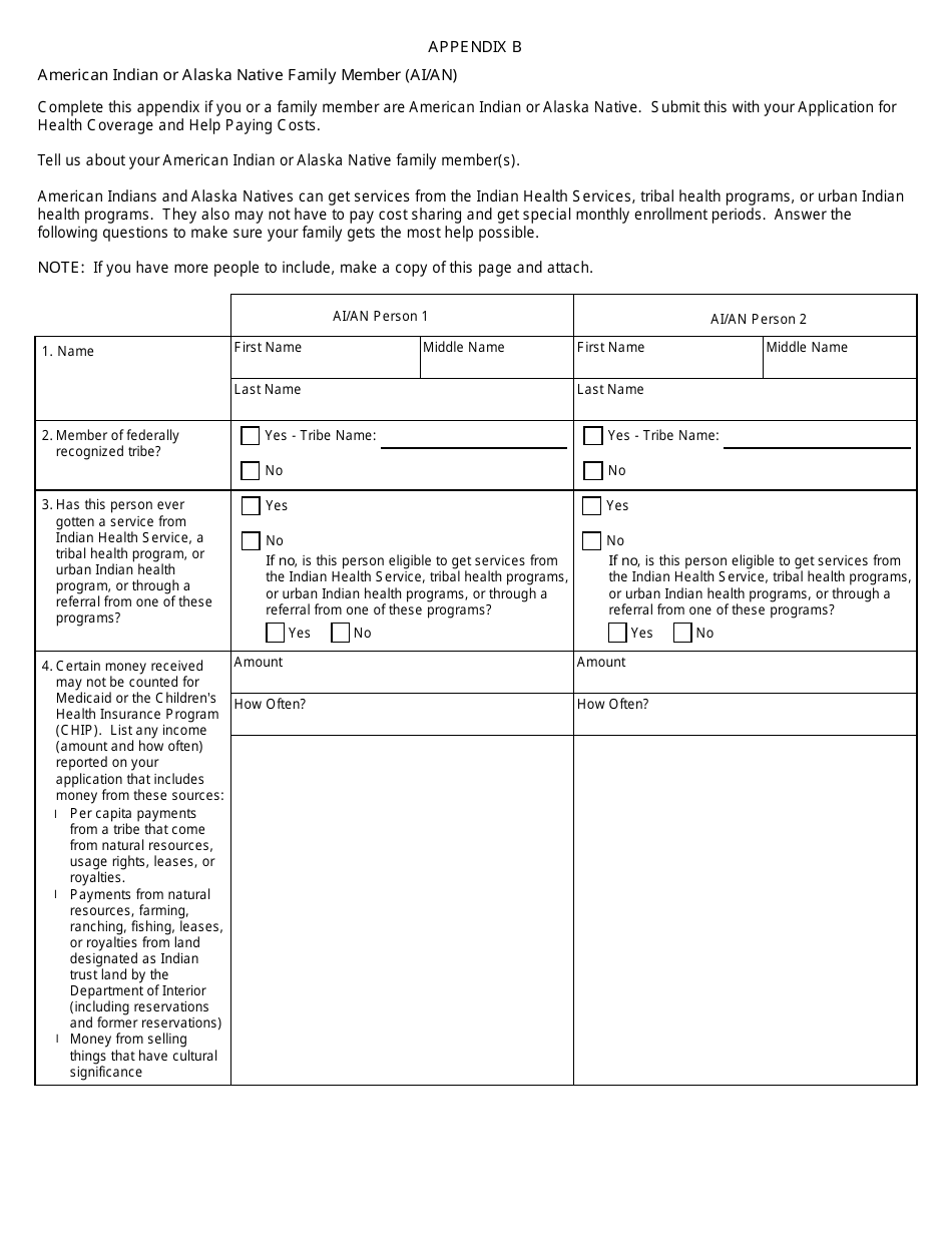 Form SFN1909 Application for Health Coverage and Help Paying Costs - North Dakota, Page 17