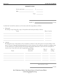 Form CCJ0005 Summons - Cook County, Illinois, Page 2