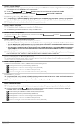 Form FO-0659A Subsidized Educational Daycare Service Agreement - Quebec, Canada, Page 3