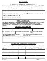 Request F or Arbitration Claims Under $5,000 - Nevada, Page 2
