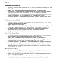 Planning Assistance Reimbursement (Par) Engineer Certification of Services - Clean Water and Drinking Water State Revolving Fund Programs - North Dakota, Page 2
