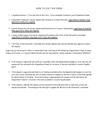 Reimbursement for Employment Related Educational/Professional Course Work - Warren County, New York, Page 2
