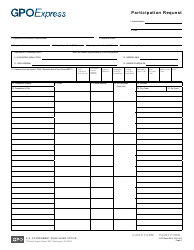 GPO Form 3001 Participation Request, Page 2