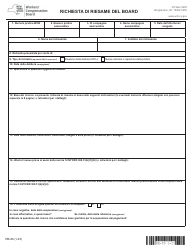 Form RB-89 Application for Board Review - New York (Italian), Page 3