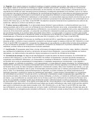 Formulario RB-89.1 Refutacion De La Solicitud De Revision De La Junta - New York (Spanish), Page 2
