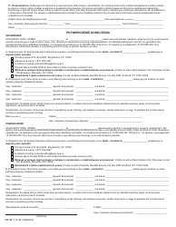 Form RB-89.1 Rebuttal of Application for Board Review - New York (Polish), Page 4