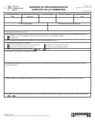Form RB-89.2 Application for Reconsideration/Full Board Review - New York (French), Page 3