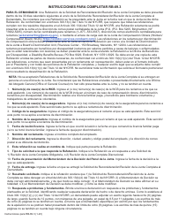 Formulario RB-89.3 Refutacion De La Solicitud De Reconsideracion/Revision De La Junta Completa - New York (Spanish)