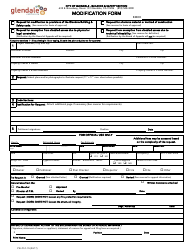 Form PW-PSC-19 Building Modification Form - City of Glendale, California, Page 3