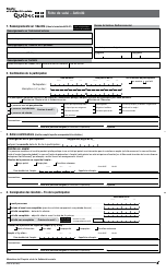 Forme 6478-02 Fiche De Suivi - Activite - Canada (French)