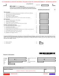 Form RCT-121B Gross Premiums Tax for Foreign Life or Foreign Title Insurance Companies - Pennsylvania, Page 2