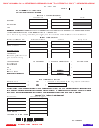Form RCT-121B Gross Premiums Tax for Foreign Life or Foreign Title Insurance Companies - Pennsylvania, Page 4