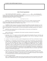 Ogs Permit Agreement - New York, Page 2