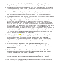 Ogs Permit Agreement - New York, Page 4