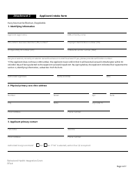 Form HCA82-0420 Behavioral Health Integration (Bhi) Grant Application - Washington, Page 2